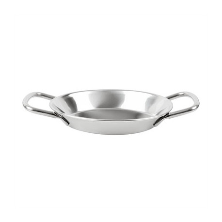 Olympia Table Presentation Mini Paella Pan Stainless Steel 150mm