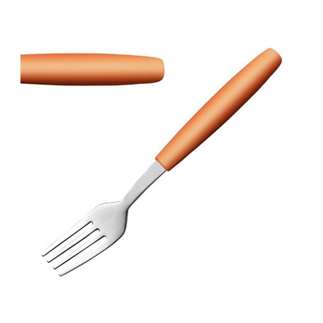 Amefa PIXEL Dessert Forks Orange (12 Pack)