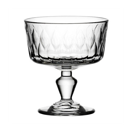 Pasabahce Leafy Ice Cream Glasses 240ml (24 Pack)