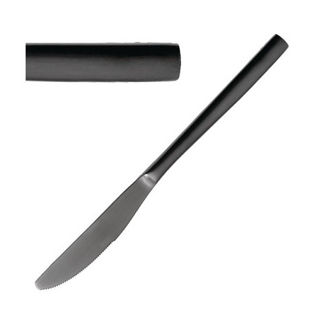 Comas BCN Black Table Knives (12 Pack)