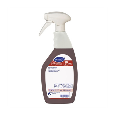 Diversey Suma Max D9.2 Oven & Grill Cleaner 750ml (6 Pack)