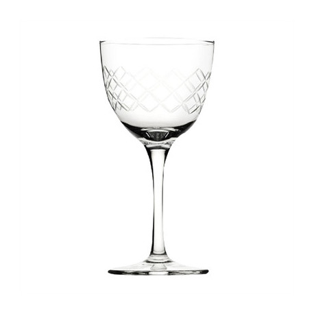 Utopia Raffles Diamond Nick and Nora Glasses 170ml (6 Pack)