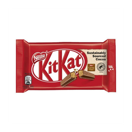 Nestle KitKat 4 Finger Chocolate Bars 41.5g (24 Pack)