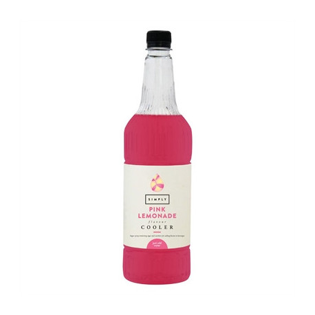 Simply Pink Lemonade Cooler Syrup 1Ltr