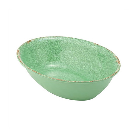 Casablanca Melamine Oval Bowl Green 1.5Ltr