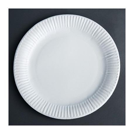 Paper Plates 229mm (1000 Pack)