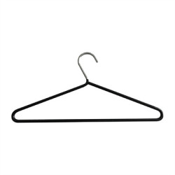 Commercial Hangers Heavy Duty Anti Slip Chrome Hangers (25 Pack)