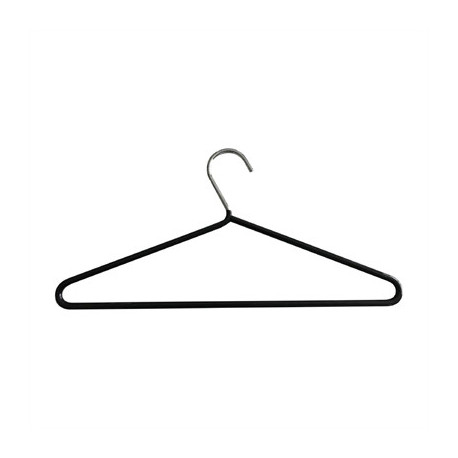 Commercial Hangers Heavy Duty Anti Slip Chrome Hangers (25 Pack)
