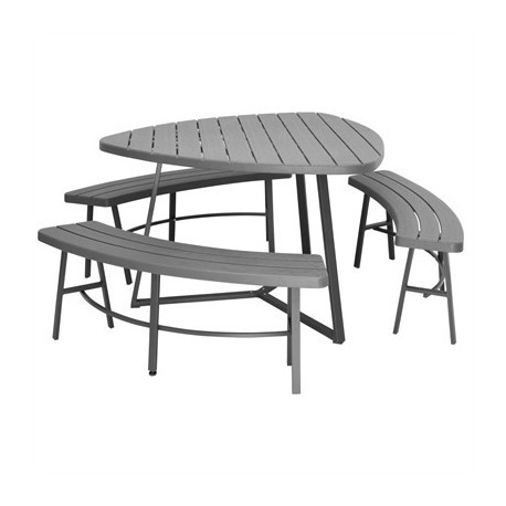 Bolero Valletta Picnic Bench Set