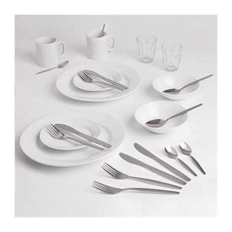 Student Accommodation Crockery and Cutlery Set