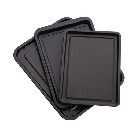 Nisbets Essentials Non Stick Baking Trays (3 Pack)