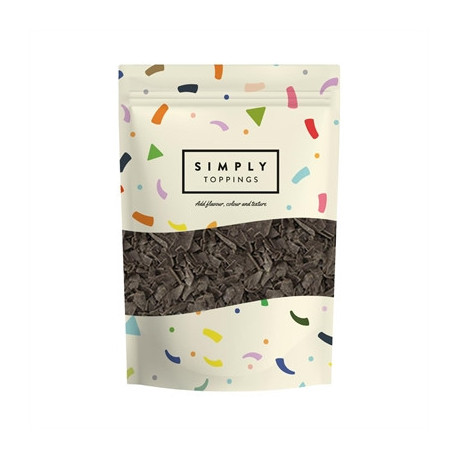 Simply Toppings Dark Chocolate Flakes 300g