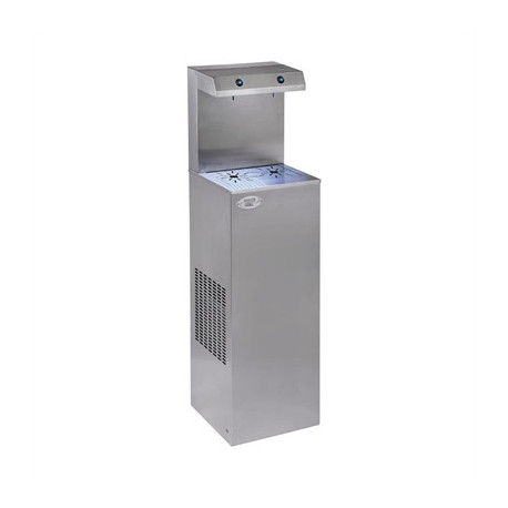 Roller Grill Drinking Fountain with Double Cup Filler AQUA80