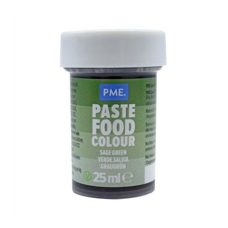 PME Concentrated Paste Food Colour - Sage Green 25g