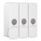 Jantex Triple Shower Dispenser White
