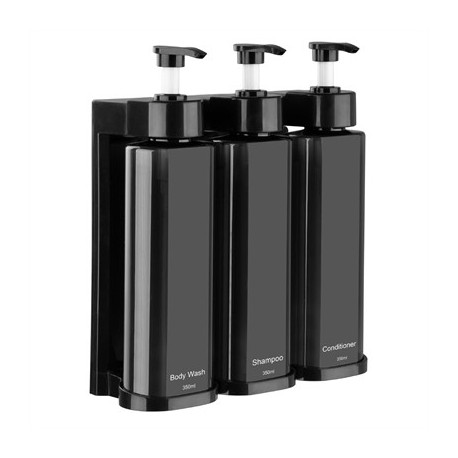 Nisbets Essentials Triple Shower Pump Dispenser