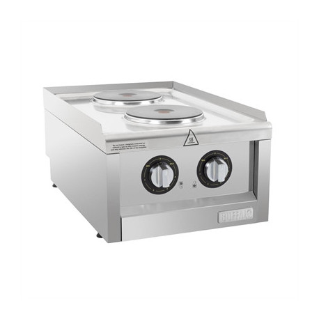 Buffalo 600 Series 2 Ring Electric Hob