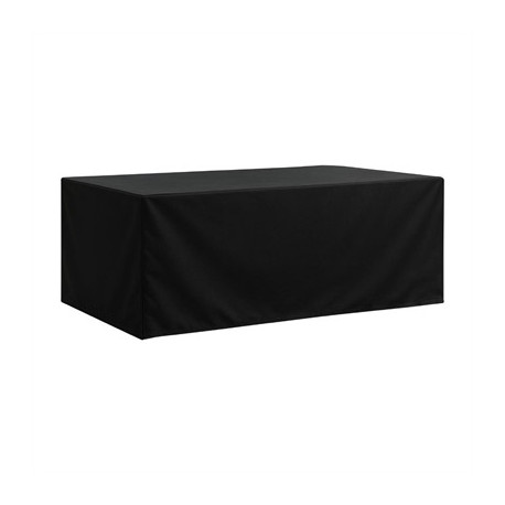 Bolero Rectangular Outdoor Chair & Table Cover Black 3100x1500mm
