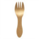 eGreen Wooden Mini Fork Food Grade Birchwood 102mm (1000 Pack)