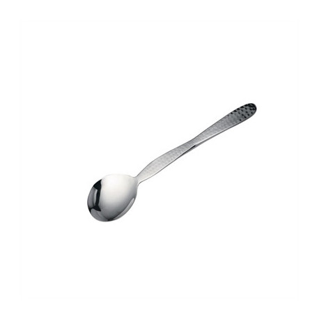 Steelite D.W. Haber Hammered Medium Serving Spoon Solid 10" (6 Pack)