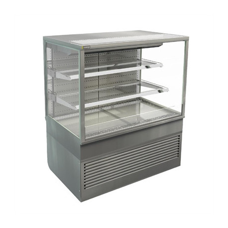 Cossiga Tower BTG Open Front Freestanding Multideck Display Fridge Hinged Rear Door 1200mm