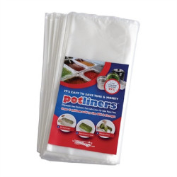 Trayliners Size 6 Extra Small 1/6 Gastronorm Tray Liner (100 Pack)