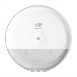 Tork SmartOne Mini Toilet Paper Roll Dispenser White T9