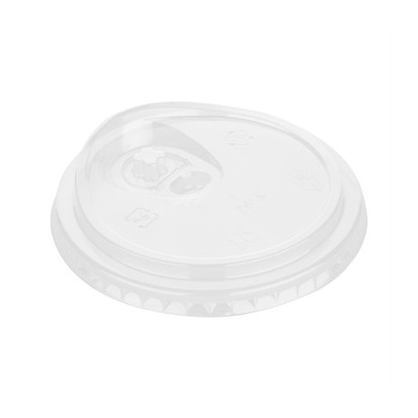 Fiesta Recyclable rPET Strawless Lids for 12/16/20oz Cups (400 Pack)