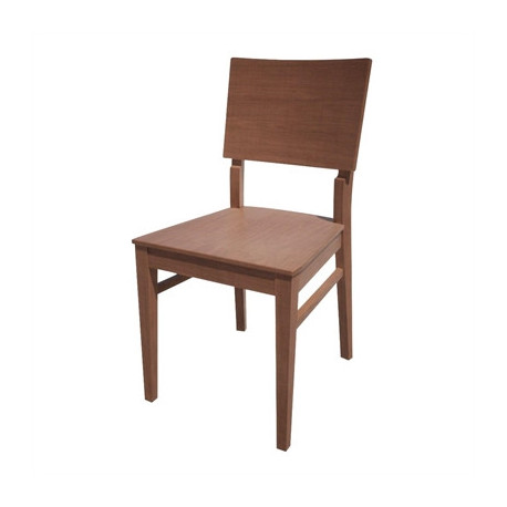 Bolero Bespoke Balin Side Chair in Walnut