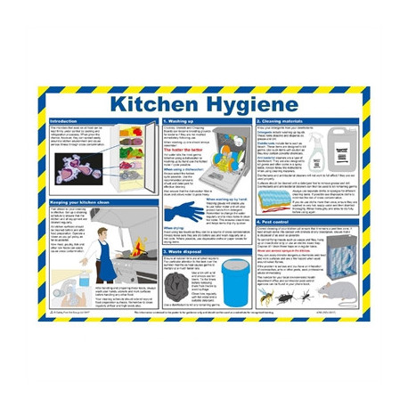 Mileta Kitchen Hygiene Poster 590x420mm
