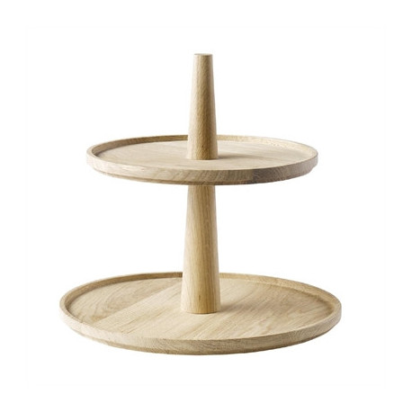 APS Valo Two-Tier Wooden Tray 300x280mm