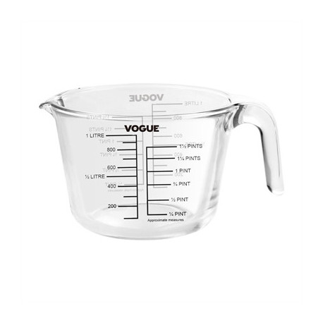 Vogue Glass Measuring Jug 1080ml