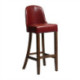 Kilsby Bar Chair in Vintage with Bison Bordeaux Seat