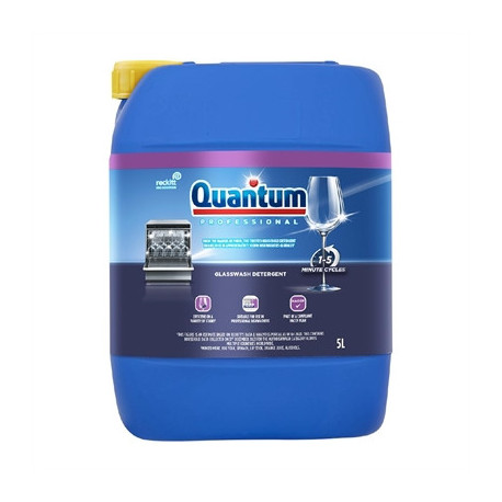 Quantum Professional Glasswash Detergent 5Ltr