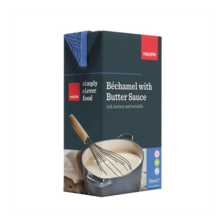 Macphie Bechamel Sauce with Butter 1Ltr