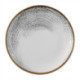 Churchill Studio Prints Homespun Accents Jasper Evolve Coupe Plates Grey 260mm (12 Pack)