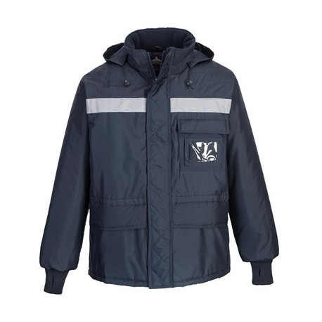 Portwest Navy Coldstore Jacket Size L