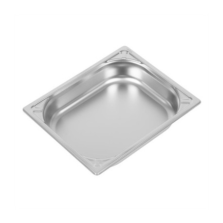 Vogue Heavy Duty Stainless Steel 1/2 Gastronorm Tray 65mm