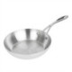 Vogue Stainless Steel and Aluminium Tri-Wall Frying Pan 20cm