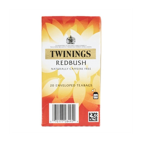 Twinings Redbush Tea Enveloped Tea Bags (80 Pack)