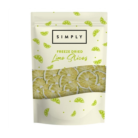 Simply Freeze Dried Lime Slices 100g
