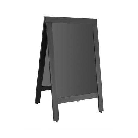 Olympia Pavement Board Black Wooden Frame 500x850mm