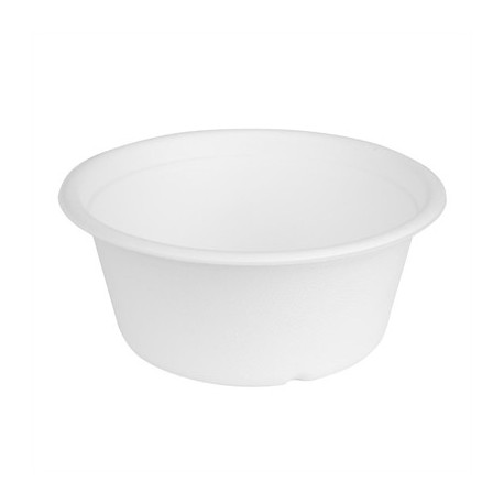 Fiesta Compostable Bagasse Bowl Base 400ml (50 Pack)