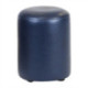 Cylinder Faux Leather Bar Stool Midnight (2 Pack)