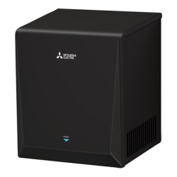 Mitsubishi Jet Towel Wave u02 Smart Hand Dryer Black