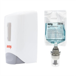 Jantex Manual Hand Soap Dispenser and Refill Bundle 500ml