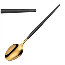 Amefa Soprano Medium Teaspoons Black & Gold (12 Pack)