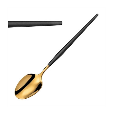 Amefa Soprano Medium Teaspoons Black & Gold (12 Pack)