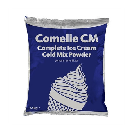 Comelle Vanilla Complete Ice Cream Cold Mix Powder 2.5kg (6 Pack)