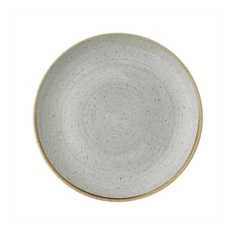 Churchill Stonecast Raw Evolve Coupe Plates Grey 260mm (12 Pack)